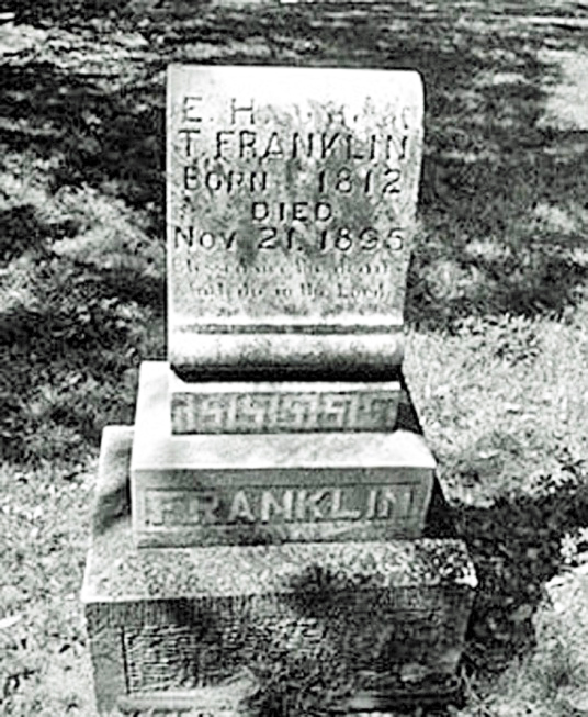 Elizabeth Berry Franklin TX headstone