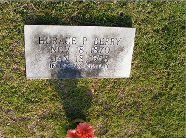 Horace Berry headstone