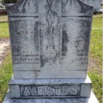 Headstone of Alex Cate and Hassie Adamson Cate  Mount Zion Cemetery Clayton Co. GA