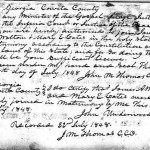 1848 marriage of James Alexander Walton t0 Mary E. Cates