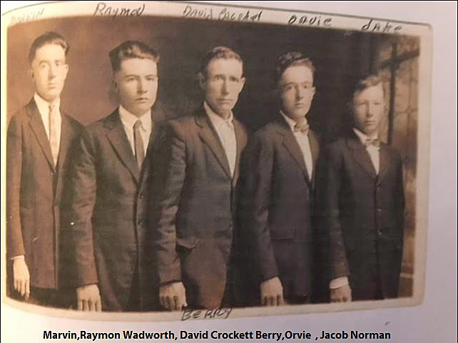 David Crockett Berry and sons