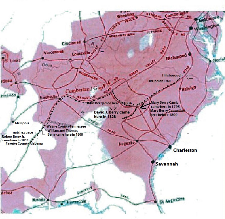 1820 map southern states