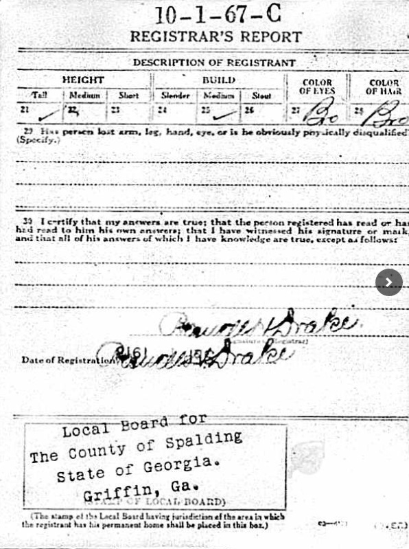 Hampton F Maners Draft notice page 2