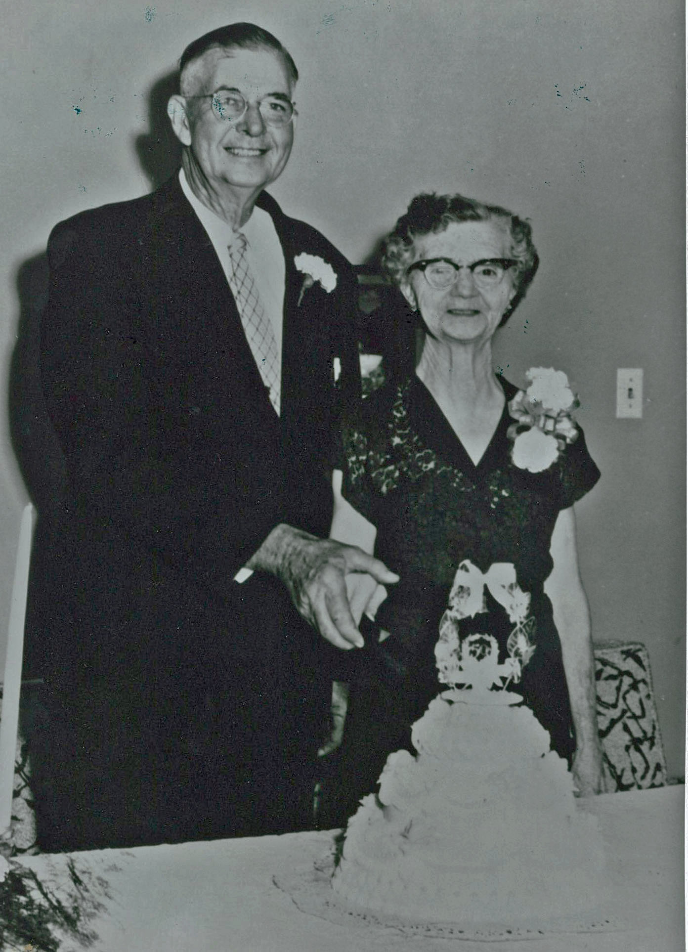 Hampton Fantom Maners , Addie Lena Berry Maners - 50th Wedding Anniversary