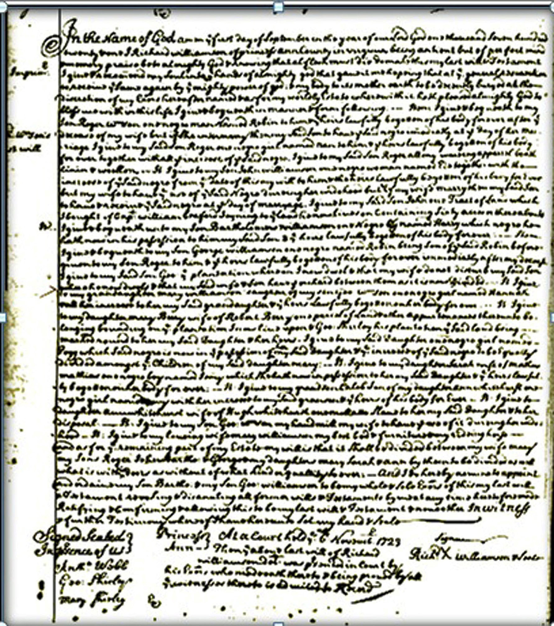 Richard Williamsons Will PAC