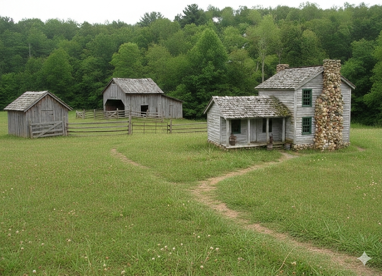 The Robert Berry homestead, Orange County, North Carolina