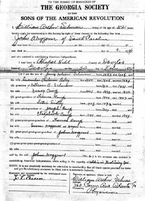 SAR APP PAGE 1 John Waggoner